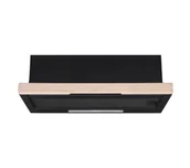 Okapy kuchenne - Akpo WK-7 Light Wood Eco 60 Czarny matowy - miniaturka - grafika 1