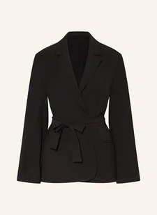 Calvin Klein Blezer schwarz - Marynarki i żakiety damskie - miniaturka - grafika 1