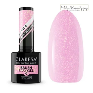 CLARESA Brush Easy Gel 9 Żel w butelce 5g - Żele do paznokci - miniaturka - grafika 1