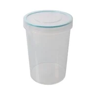 Pudła i pojemniki do przechowywania - Pojemnik okrągły wysoki Milano 1,5 l niebieski - miniaturka - grafika 1