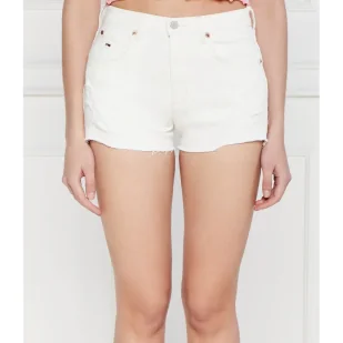 Tommy Jeans Jeansowe szorty | Regular Fit - Spodenki damskie - miniaturka - grafika 1