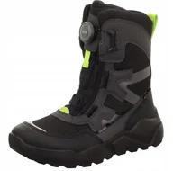 Śniegowce damskie - SUPERFIT MŁODZIEŻOWE ŚNIEGOWCE OCIEPLANE CZARNE 38 JŁA - miniaturka - grafika 1