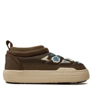 Sneakersy damskie - Sneakersy Moon Boot Park Soft Flower 80D2470030 Brązowy - miniaturka - grafika 1