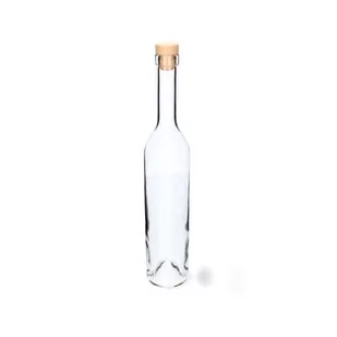 Butelka szklana 500 ml na nalewki PRIMAVARA korek - Domowy wyrób alkoholu - miniaturka - grafika 1