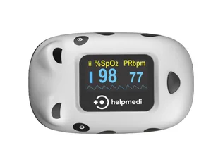Pulsoksymetr Helpmedi PulsoCare CMS50Q1 Panda - Pulsoksymetry napalcowe - miniaturka - grafika 1