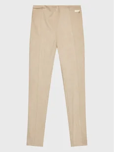 Guess Legginsy J1BB14 WE0L0 Beżowy Slim Fit - Legginsy - miniaturka - grafika 1