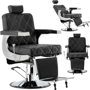 Fotel Barberski Fryzjerski Do Salonu NILUS - Taborety i hokery - miniaturka - grafika 1