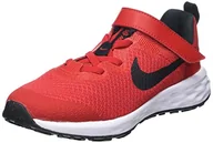 Buty dla dziewczynek - Nike Revolution 6, buty dla małych dzieci, University Red Black, 34 EU - miniaturka - grafika 1
