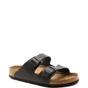 Klapki i japonki męskie - Birkenstock Skórzane klapki Arizona | regular fit - miniaturka - grafika 1