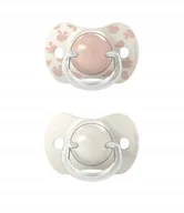 Smoczki uspokajające - Suavinex 309061-SMOCZEK fizjologiczny SX PRO 6-18M 2SZT RÓŻOWY BIRDIES - miniaturka - grafika 1