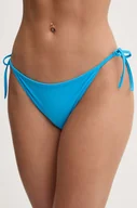 Stroje kąpielowe - Calvin Klein figi kąpielowe kolor niebieski - miniaturka - grafika 1