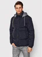 Kurtki męskie - Jack&Jones Kurtka puchowa Bright 12198163 Granatowy Regular Fit - miniaturka - grafika 1