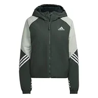 Kurtki damskie - adidas Damska kurtka W BTS Hd Jkt, OXIVER/Verlin, XL, OxiVER/VERLIN, XL - miniaturka - grafika 1