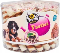 Przysmaki dla psów - Lolo Pets Classic RURKI OWOCOWE DLA PSA -gilza - miniaturka - grafika 1