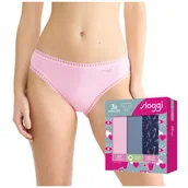 Majtki damskie - Majtki Sloggi GO Crush High leg C3P V004/I4 - Rozmiar XS - miniaturka - grafika 1