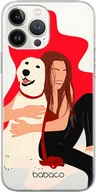 Etui i futerały do telefonów - Etui do Apple IPHONE 6/6S Psy 006 Babaco Nadruk częściowy Przeźroczysty - miniaturka - grafika 1