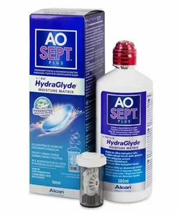 AoSept Plus HydraGlyde 360ml - Płyny do soczewek kontaktowych - miniaturka - grafika 1