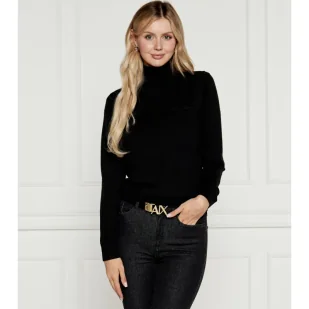 Armani Exchange Golf | Slim Fit | z dodatkiem wełny - Bluzki damskie - miniaturka - grafika 1