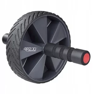 4fizjo Roller do ćwiczeń mięśni brzucha Ab Wheel - Akcesoria do masażu - miniaturka - grafika 1