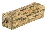 Ołówki - Clairefontaine 420021C Piórnik korkowy certyfikat wegański 21 x 6 x 5cm 1 szt. wzór w rośliny saszetka na przybory na długopisy i ołówki - miniaturka - grafika 1