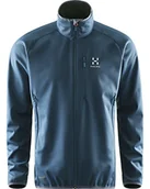 Kurtki męskie - Haglöfs Męska kurtka Mistral, Blue Ink, S - miniaturka - grafika 1