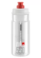 Shakery i bidony sportowe - Bidon Elite 036020 Jet clear red logo 550 ml - miniaturka - grafika 1