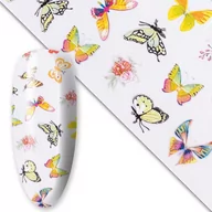 Ozdoby do paznokci - Folia transferowa Butterflies 100 cm Nr 9 - miniaturka - grafika 1