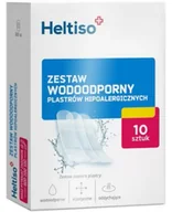 Apteczki i materiały opatrunkowe - Heltiso, plastry hipoalergiczne, zestaw wodoodporny, 10 sztuk - miniaturka - grafika 1