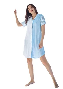 Koszula Nocna z wiskozy sukienka M rozpinana - Bielizna nocna - miniaturka - grafika 1