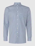 Koszule męskie - Koszula biznesowa o kroju regular fit z bawełny z bardzo długim rękawem - miniaturka - grafika 1