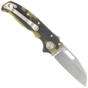 Nóż składany Demko AD20.5 Shark Foot Digi Camo G10, Stonewashed CPM 3V by Andrew Demko (205-3V-SFDC) - Noże - miniaturka - grafika 3