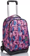Plecaki - Wózek Invicta New Tech, Paisley, Różowy, 3 w 1, Odpinany Wózek do Plecaka, Szkoły i Podróży - miniaturka - grafika 1