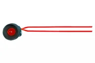 Pozostałe akcesoria sieciowe - Lampka kontrolna z przewodem fi 10mm 24V AC/DC czerwony - miniaturka - grafika 1