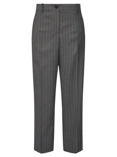 Tommy Hilfiger Chinosy WW0WW46704 Szary Regular Fit - Spodnie sportowe damskie - miniaturka - grafika 1