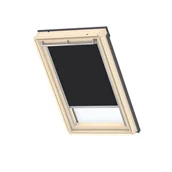 Rolety - Roleta zaciemniająca do okna dachowego DKL MK08 3009S Czarna 78 x 140 cm Velux - miniaturka - grafika 1