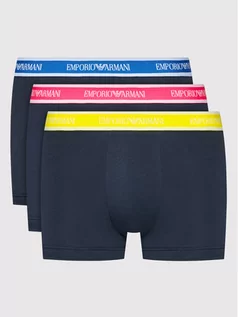 Majtki męskie - Emporio Armani Underwear Komplet 3 par bokserek 111357 2R717 64135 Granatowy - grafika 1