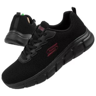 Buty Skechers M 118106/BBK czarne - Buty sportowe męskie - miniaturka - grafika 1