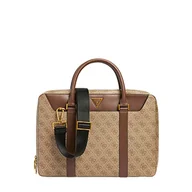 Torby męskie - Guess VEZZOLA SMRT Top ZP, Crossbody Mężczyzna, Beżowy/Brązowy, Beżowy/brązowy - miniaturka - grafika 1