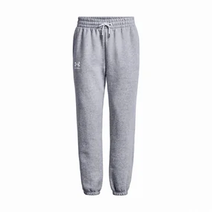Damskie spodnie dresowe Under Armour Essential Fleece Joggers Rozmiar: S / Kolor: jasnoszary - Spodnie sportowe damskie - miniaturka - grafika 1