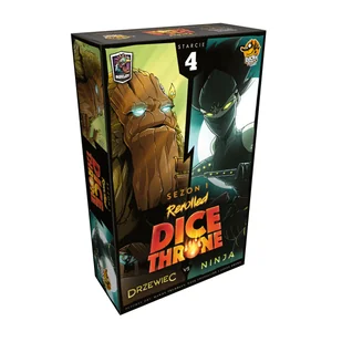 Dice Throne Starcie 4 Drzewiec vs Ninja - Gry planszowe - miniaturka - grafika 2