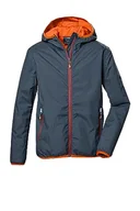 Kurtki i płaszcze dla chłopców - Killtec Chłopięca Kos 279 Bys Jckt kurtka funkcyjna/outdoorowa z kapturem - miniaturka - grafika 1