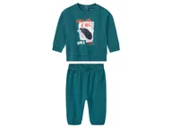 Komplety dla niemowląt - lupilu Dres niemowlęcy	z biobawełną (bluzka + spodnie) (62/68, Petrol) - miniaturka - grafika 1