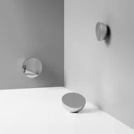 Lustra - Lustro ścienne New Works Aura Large, Ø 13 cm, stal nierdzewna - miniaturka - grafika 1