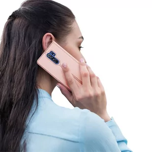 Dux Ducis Skin Pro kabura etui pokrowiec z klapką Xiaomi Redmi 9 różowy - Etui i futerały do telefonów - miniaturka - grafika 9