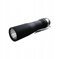Latarki - Mini latarka LED COB z metalowym klipsem 95 mm CZARNA - miniaturka - grafika 1
