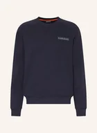 Bluzy męskie - Napapijri Bluza Nierozpinana Back blau - NAPAPIJRI - miniaturka - grafika 1