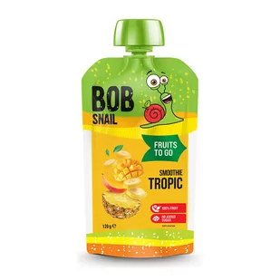 Bob Snail smoothie banan-ananas-mango 120 g - Desery dla dzieci - miniaturka - grafika 1