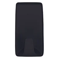 Wieszaki łazienkowe - Haczyki czarny prostokątne małe - miniaturka - grafika 1