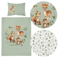 Pościel dla dzieci - Pościel 90 x 120 Bawełna Dziecięca Maya Mo 4996A - miniaturka - grafika 1