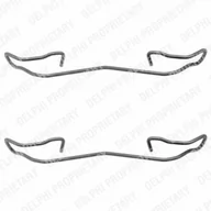 Klocki hamulcowe - DELPHI Zestaw akcesoriów, klocki hamulcowe LX0167 - miniaturka - grafika 1